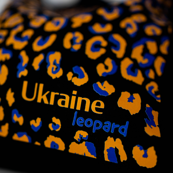 Свитшот женский с принтом Леопард-Украина, черный, 2XL CFLE00 фото