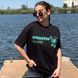 Футболка жіноча з принтом Хрещатик, чорна, S FFHE00 фото 6