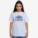 Футболка жіноча з принтом Донбас-Арена, біла, XS FFDF00 фото 2