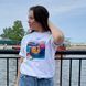 Футболка женская&nbsp;c принтом Киев, белая, 2XL FFKV00 фото 9