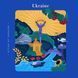 Футболка жіноча з принтом Україна,  біла, L FFUA00 фото 9
