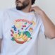 Футболка мужская c принтом Вареники, белая, 2XL FMVR00 фото 3