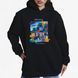 Худи женское&nbsp;c принтом Херсон, черное, 2XL 2029597231 фото 1