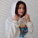 Худи женское&nbsp;c принтом Николаев, молочное, 2XL XFMK00 фото 6