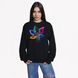 Світшот жіночий з принтом Батьківщина-Мати, чорний, M CFКК00 фото 3