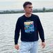 Світшот чоловічий з принтом Донбас-Арена, білий, S CMDF00 фото 4