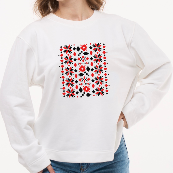 Худі жіноче з принтом Борщ, молочне, XL XFBR00 фото