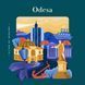 Футболка мужская c принтом Одесса, белая, 2XL FMOD00 фото 9
