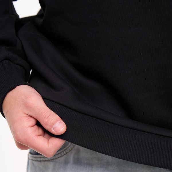 Худи мужское&nbsp;c принтом Львов, черное, S XMLV00 фото
