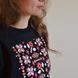 Свитшот женский с принтом Вышиванка, черный, L CFVY00 фото 9
