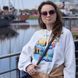 Худи женское&nbsp;c принтом Николаев, молочное, M XFMK00 фото 9
