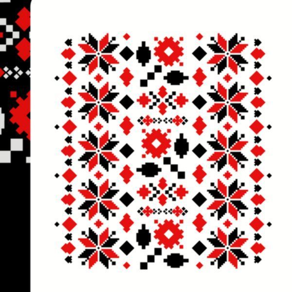 Футболка&nbsp;мужская c принтом Вышиванка, белая, L FMVY00 фото